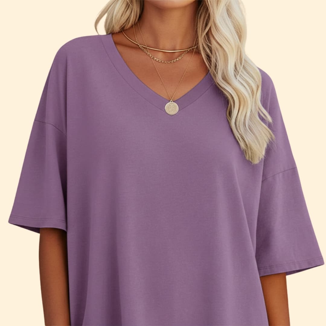 Women’s Casual V-Neck Top