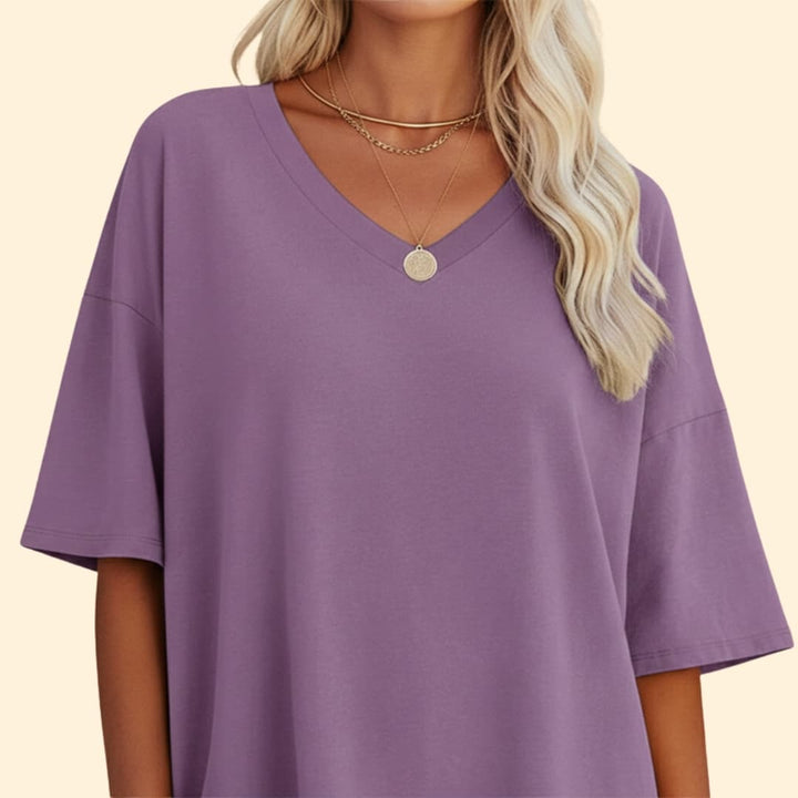 Women’s Casual V-Neck Top