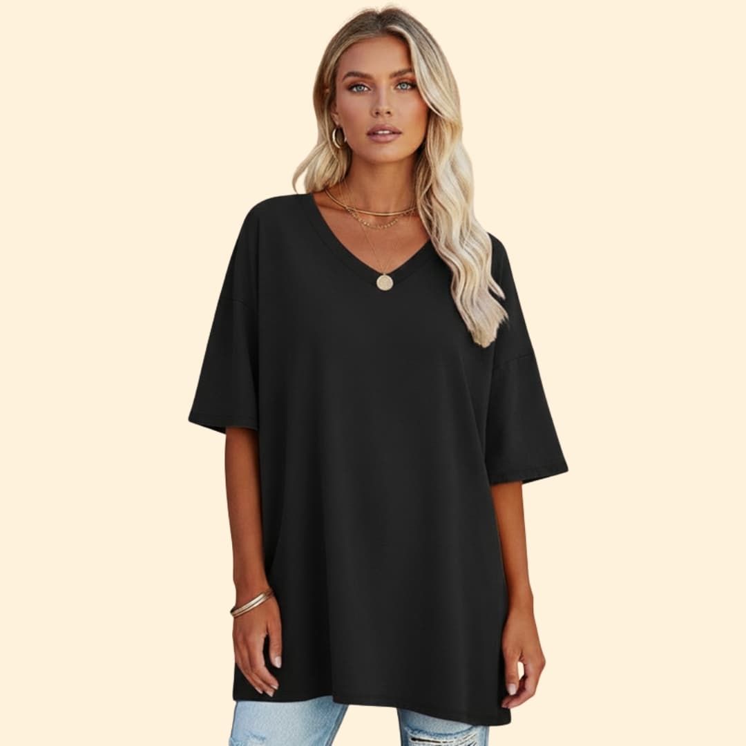 Women’s Casual V-Neck Top