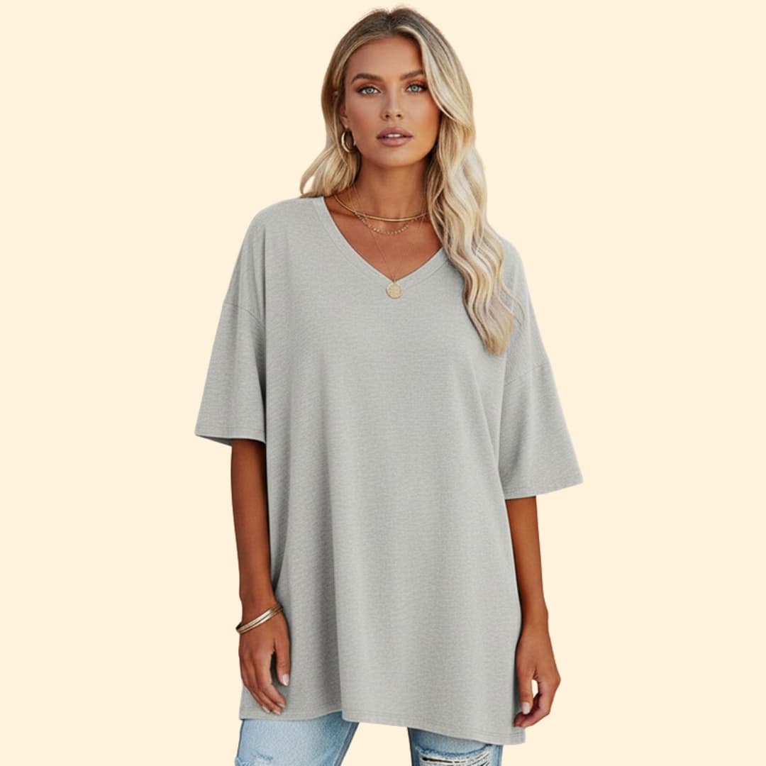 Women’s Casual V-Neck Top
