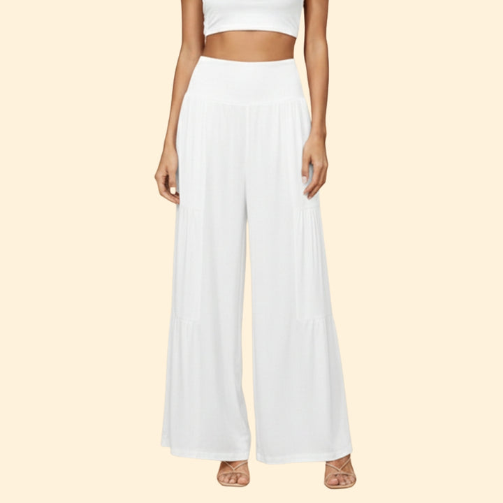 Women's Casual Wide-Leg Trousers