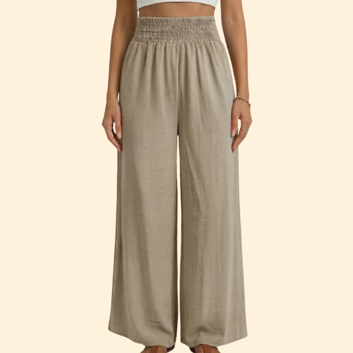 Women's Casual Wide-Leg Trousers