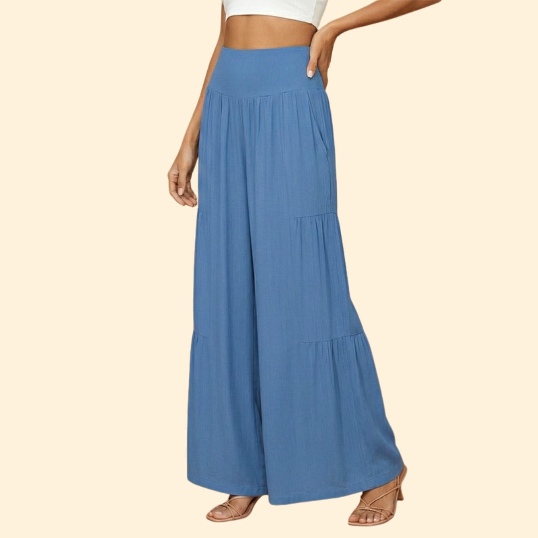 Women's Casual Wide-Leg Trousers