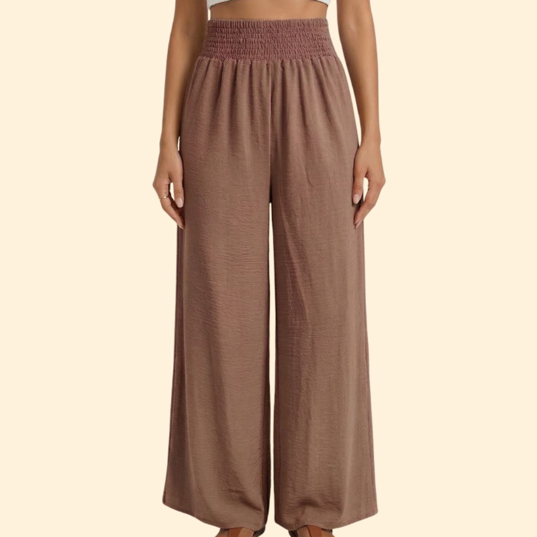 Women's Casual Wide-Leg Trousers