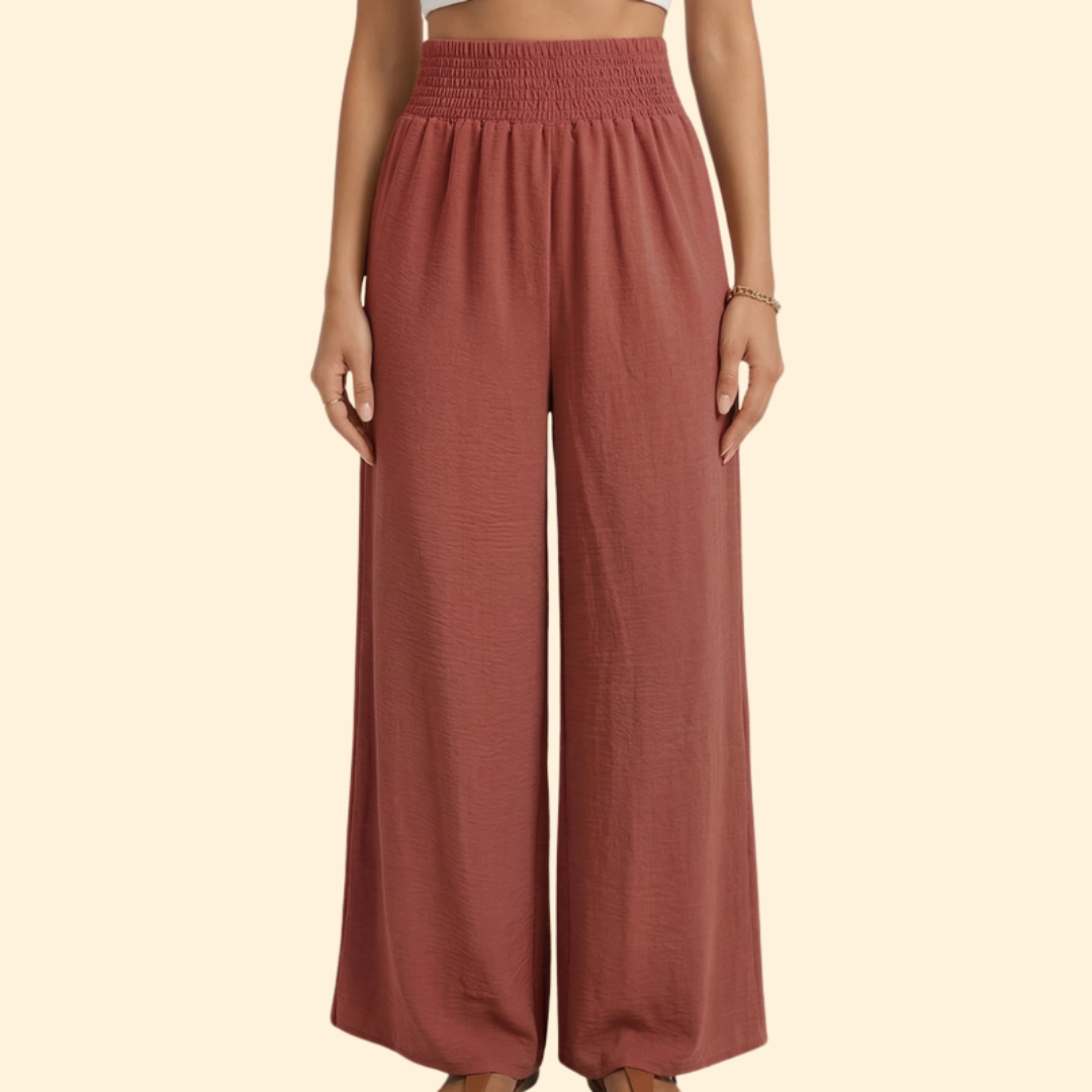 Women's Casual Wide-Leg Trousers