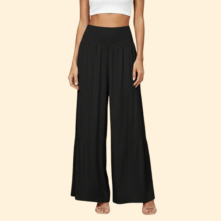 Women's Casual Wide-Leg Trousers