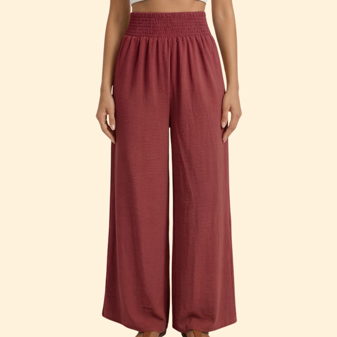 Women's Casual Wide-Leg Trousers