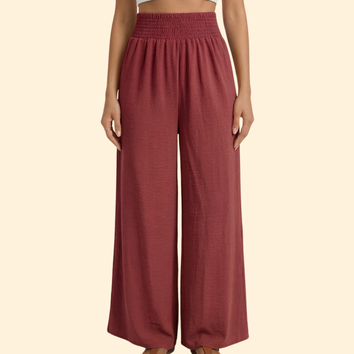 Women's Casual Wide-Leg Trousers