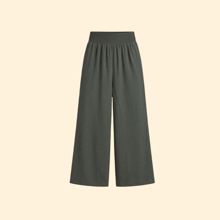 Women's Casual Wide-Leg Trousers