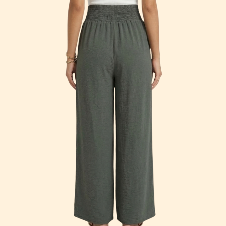 Women's Casual Wide-Leg Trousers