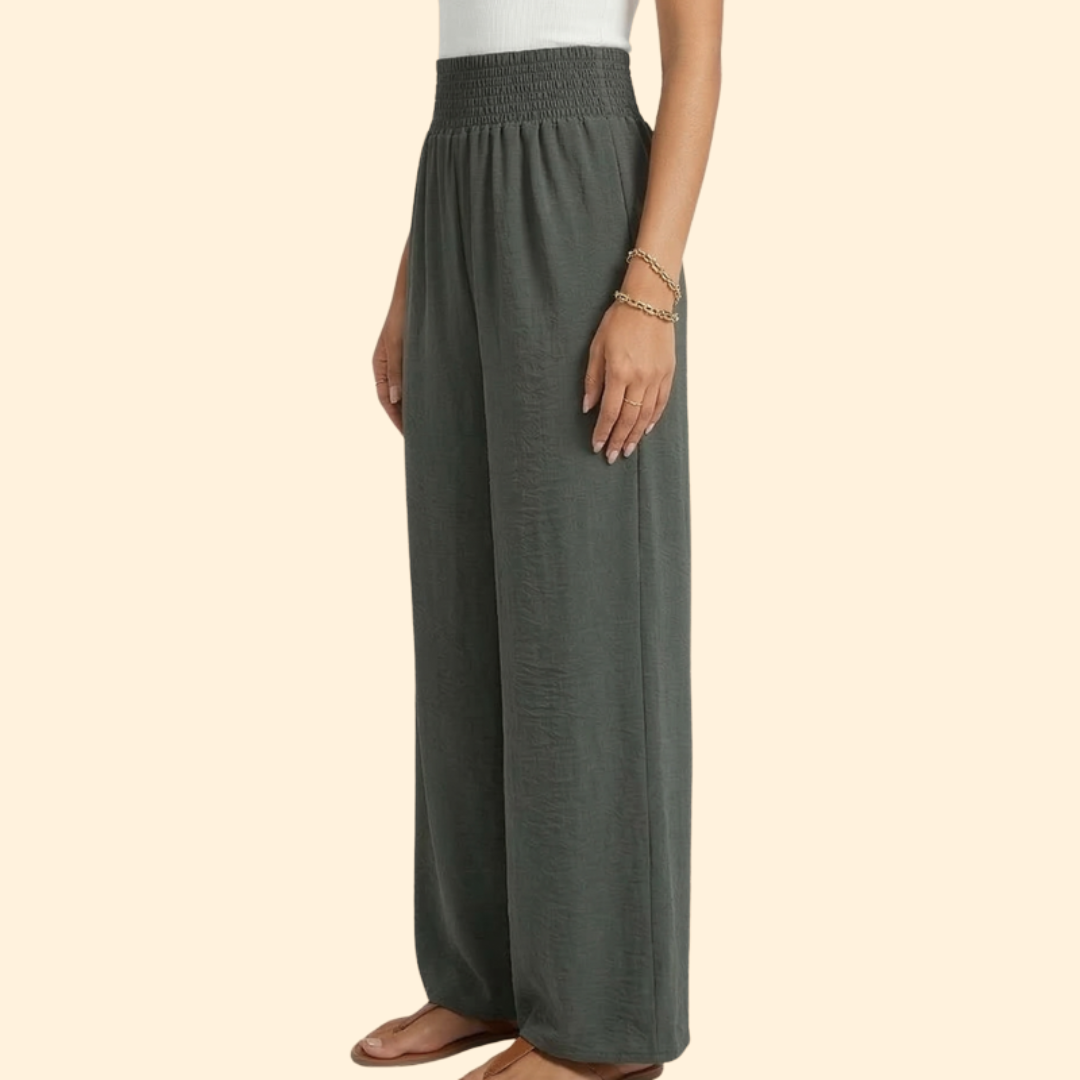 Women's Casual Wide-Leg Trousers