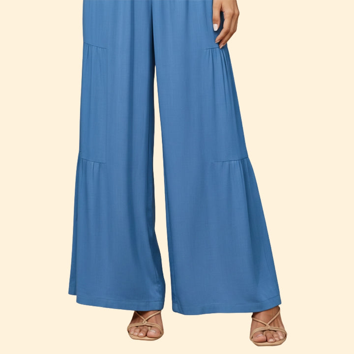 Women's Casual Wide-Leg Trousers