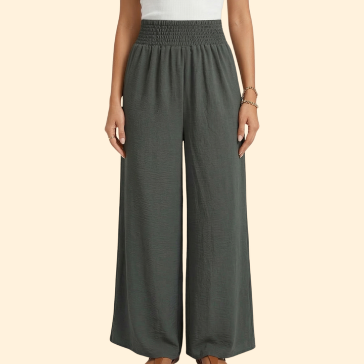 Women's Casual Wide-Leg Trousers