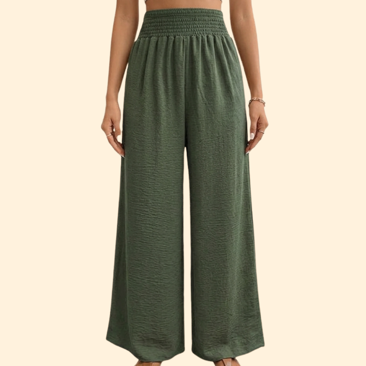 Women's Casual Wide-Leg Trousers