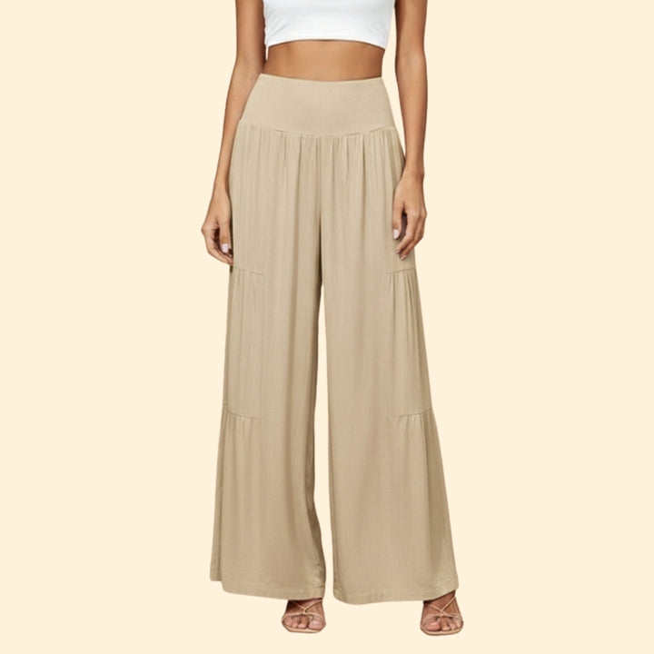 Women's Casual Wide-Leg Trousers