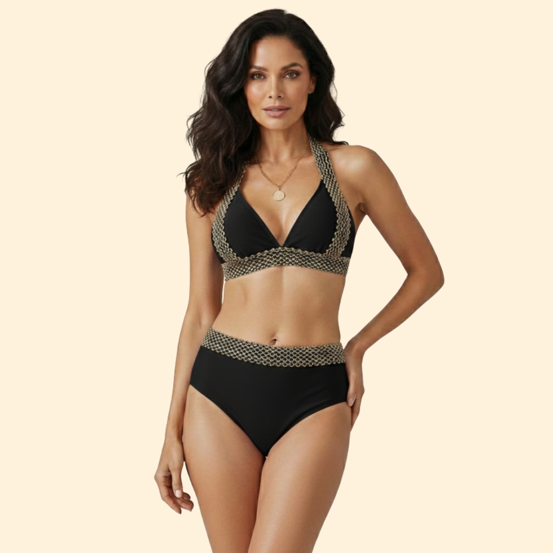 Women's Chain Detail Bikini Set