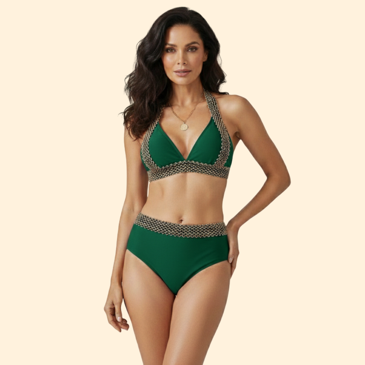 Women's Chain Detail Bikini Set