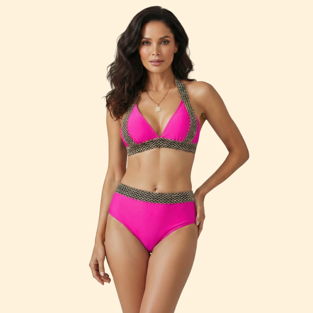Women's Chain Detail Bikini Set