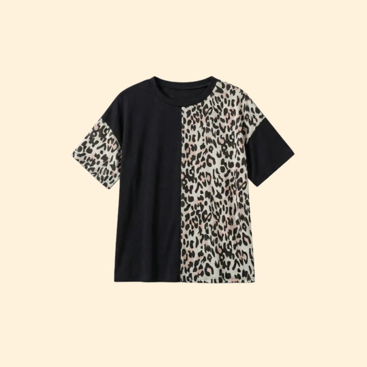 Women's Chic Animal Print Tee
