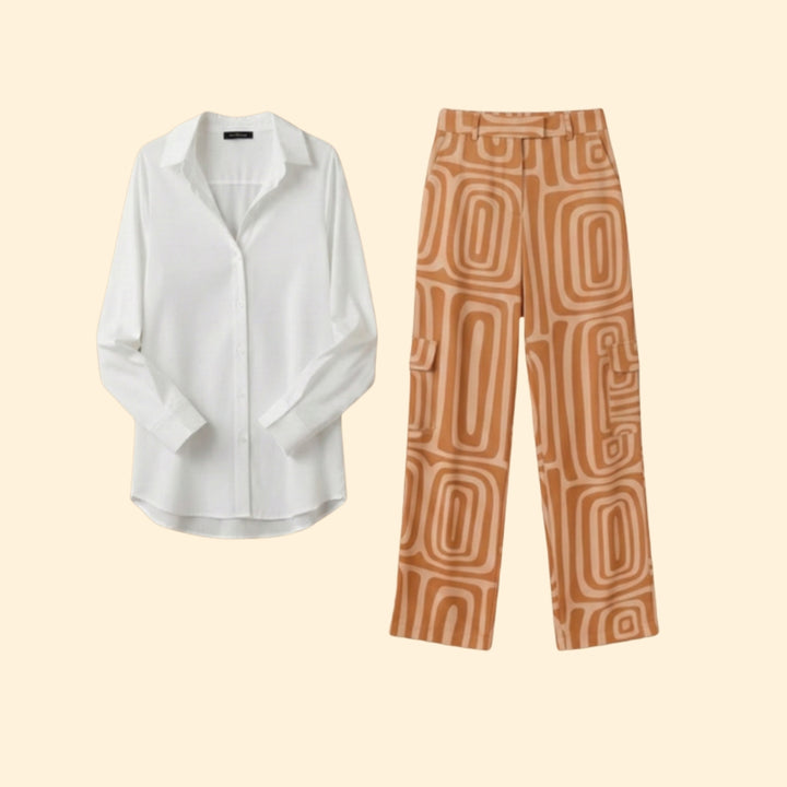 Women’s Chic Blouse & Trousers