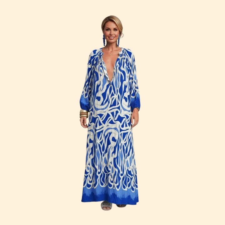 Women's Chic Boho Maxi Dress