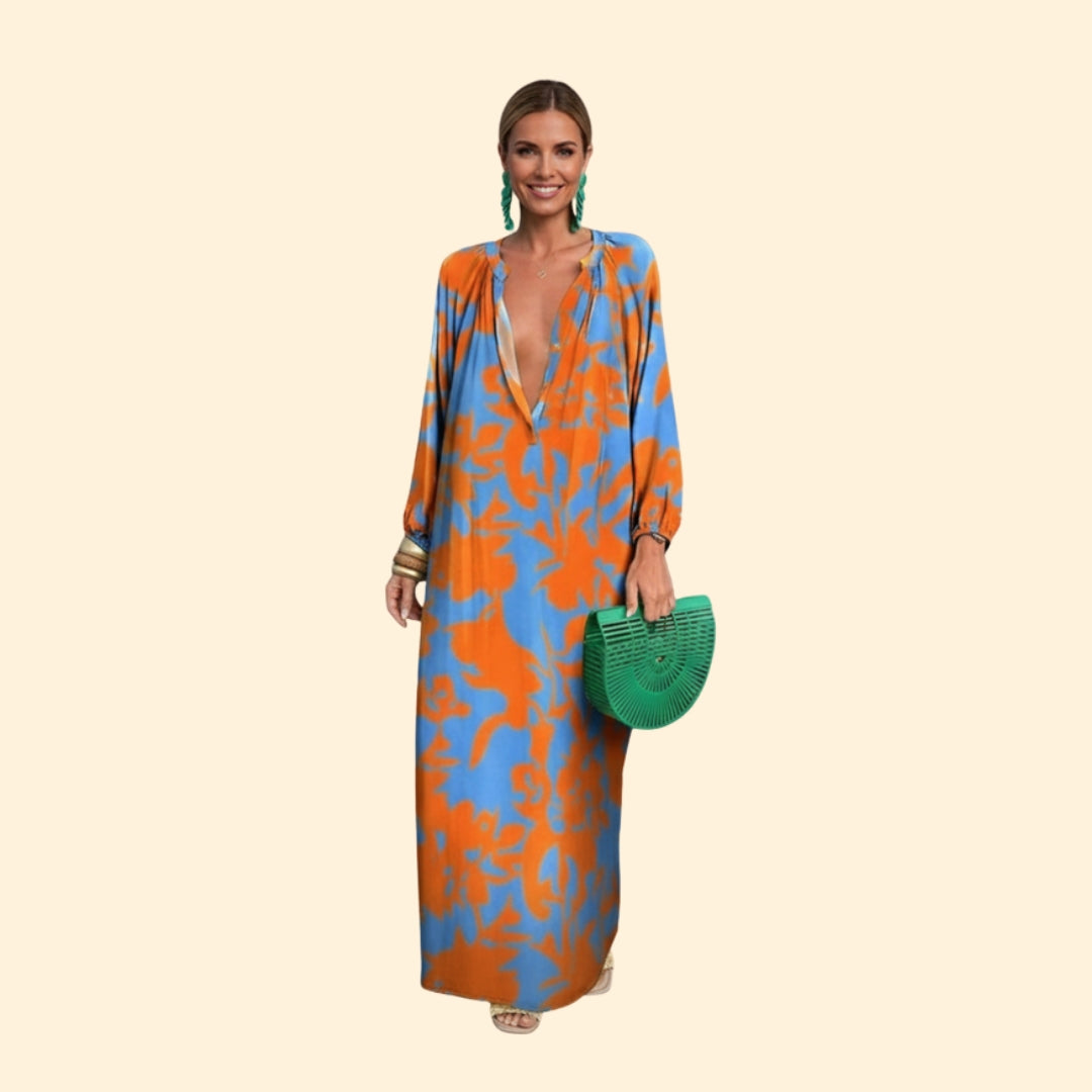 Women's Chic Boho Maxi Dress
