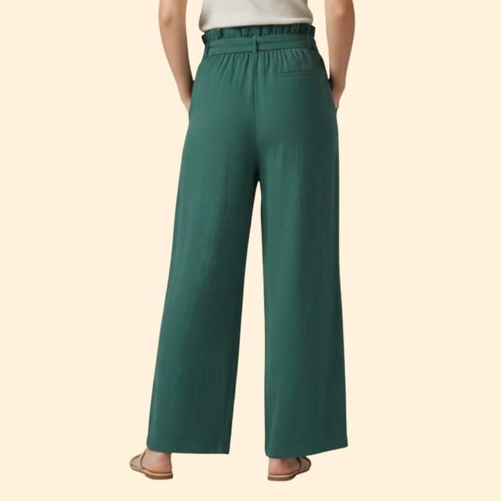 Women's Chic Bow Tie Trousers