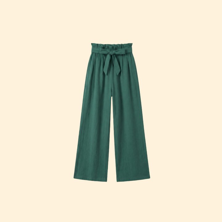 Women's Chic Bow Tie Trousers