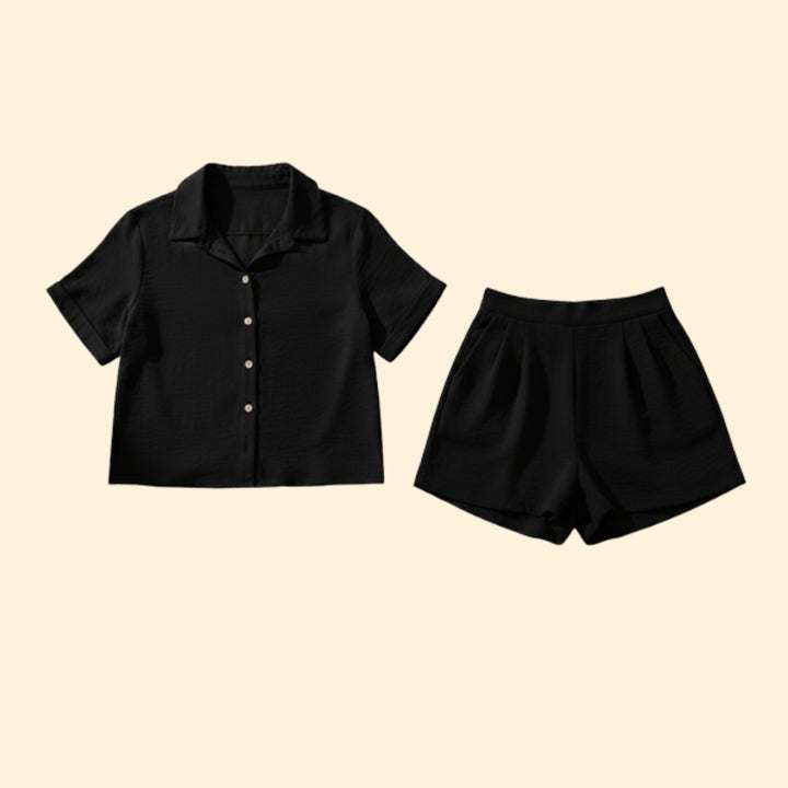 Women's Chic Button-Down Blouse