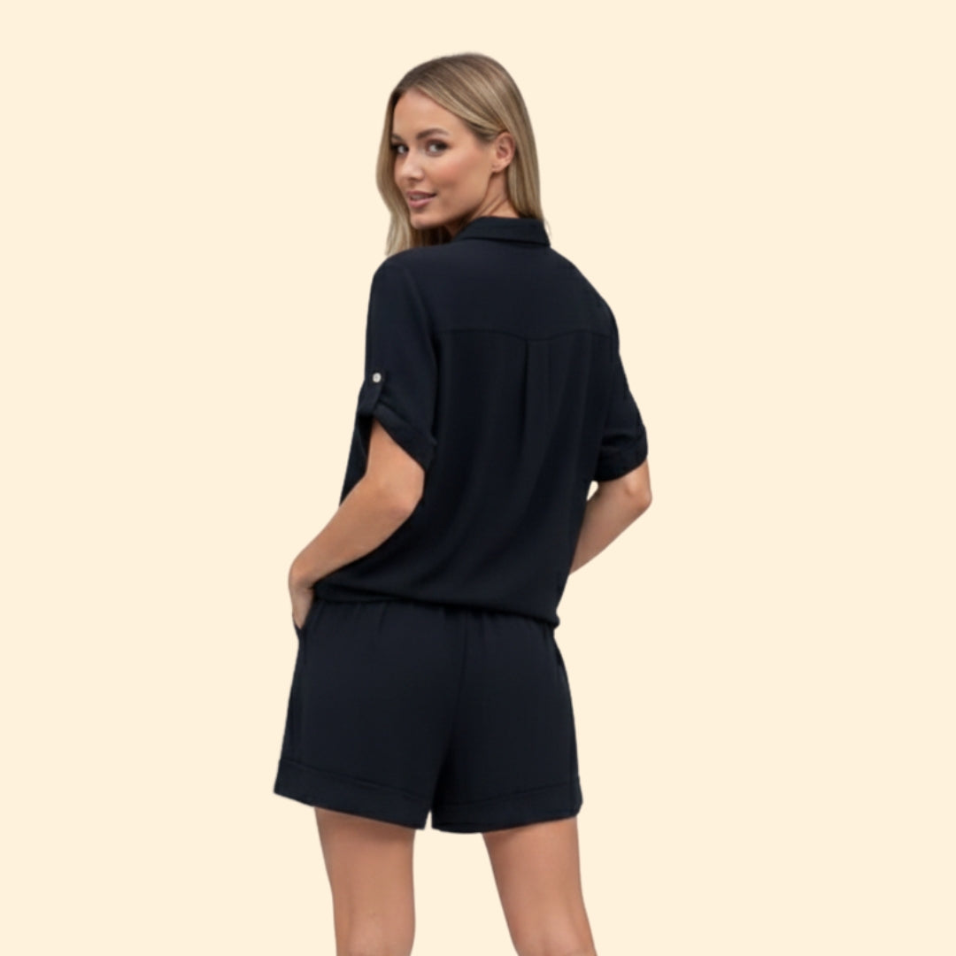 Women's Chic Button-Down Blouse