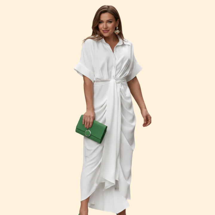 Women's Chic Buttoned Dress
