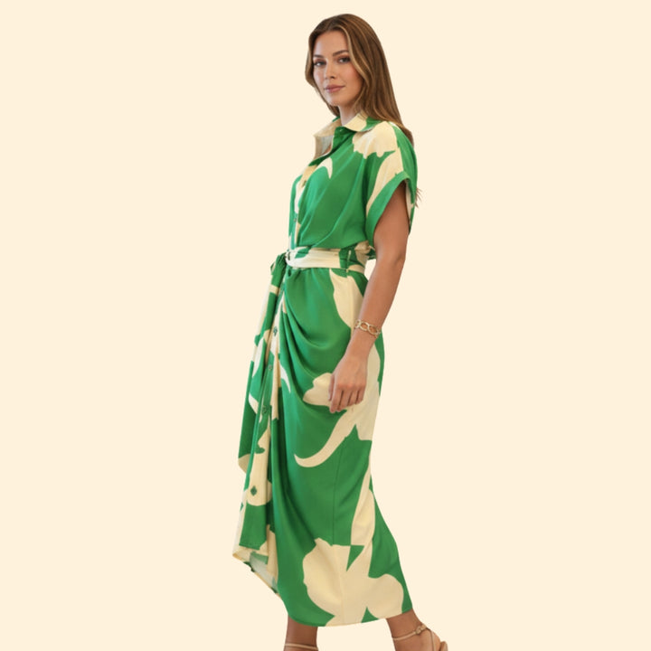 Women's Chic Buttoned Dress