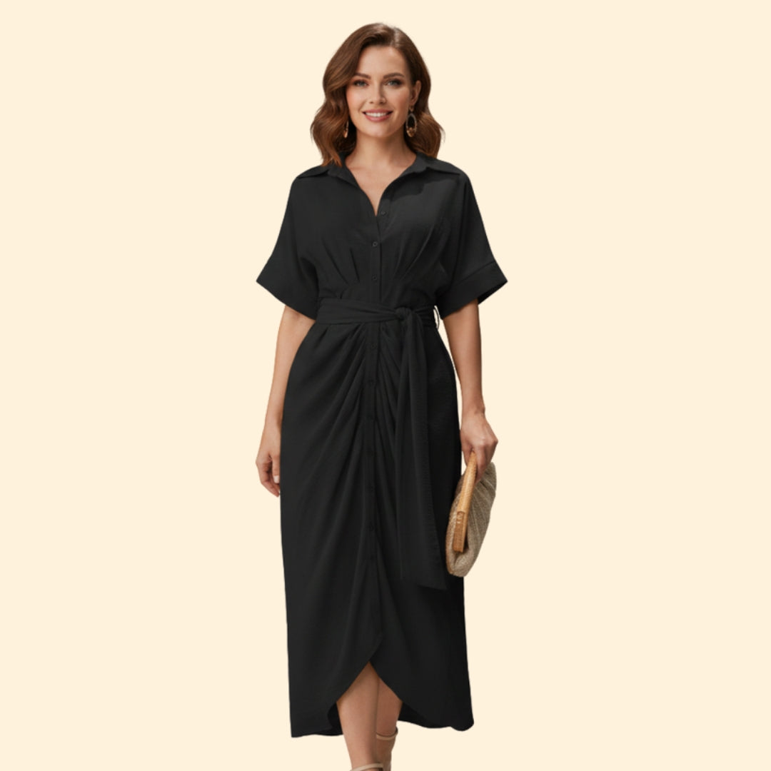 Women's Chic Buttoned Dress