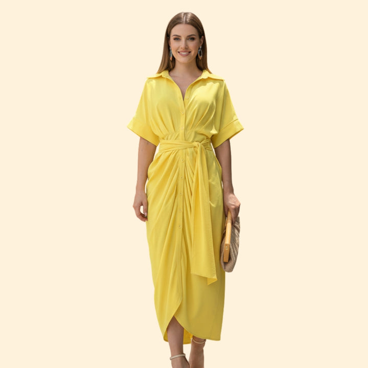 Women's Chic Buttoned Dress