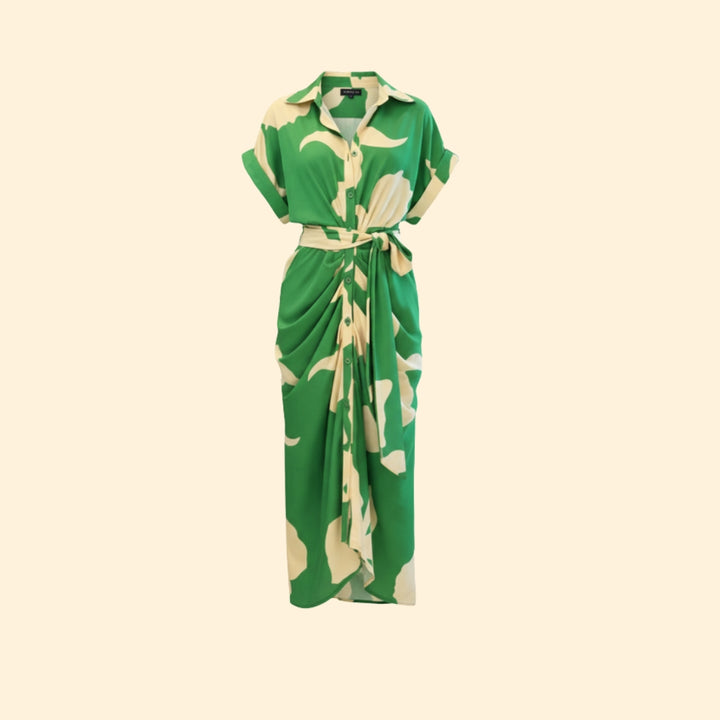 Women's Chic Buttoned Dress