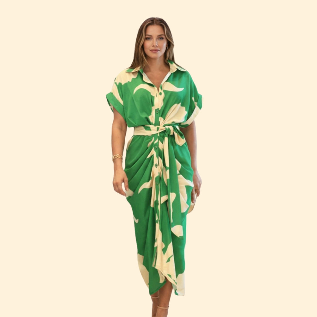 Women's Chic Buttoned Dress