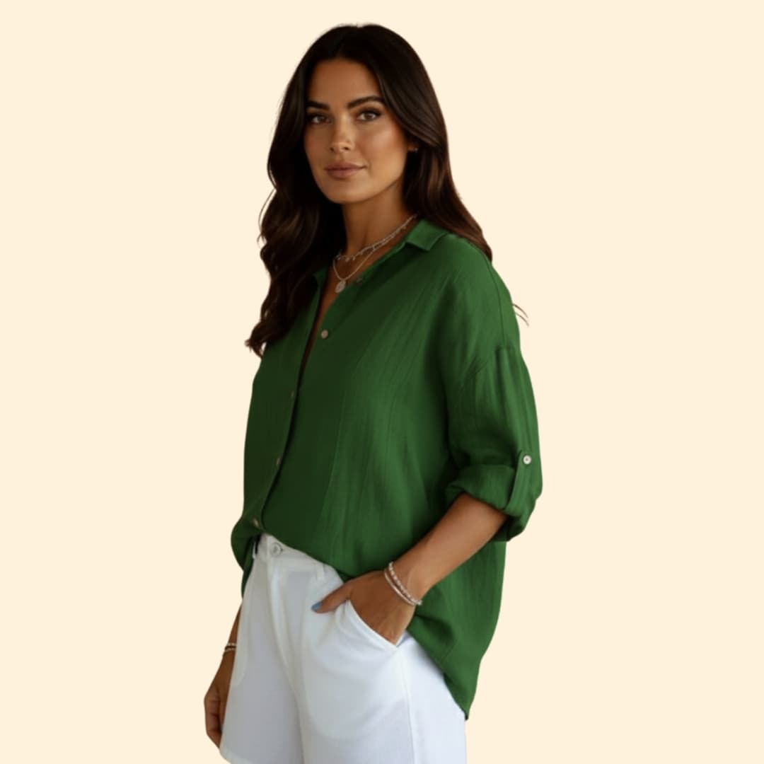Women's Chic Casual Button Shirt
