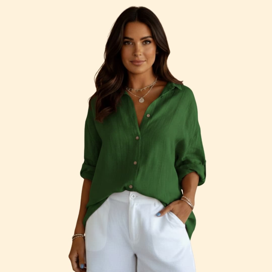Women's Chic Casual Button Shirt