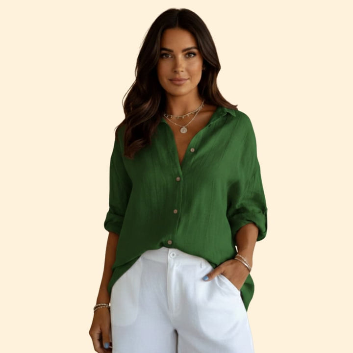 Women's Chic Casual Button Shirt