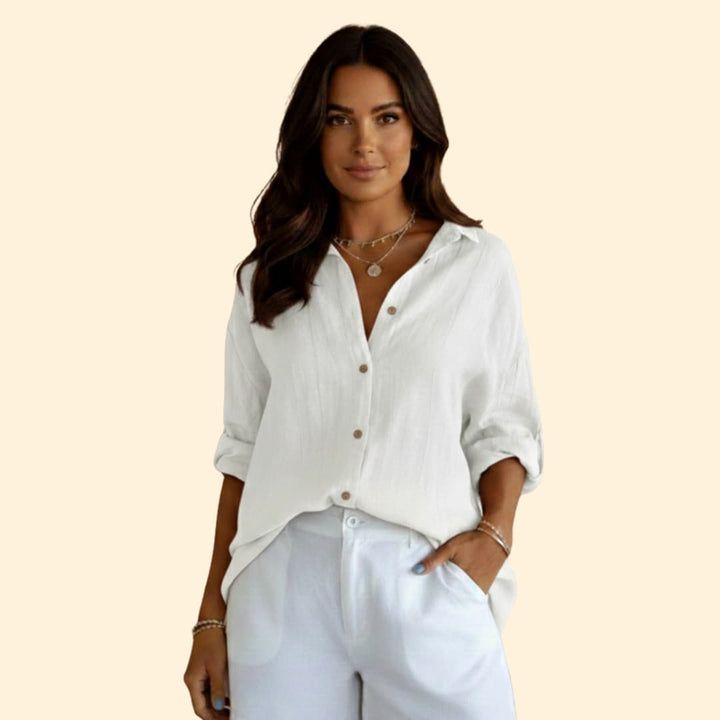 Women's Chic Casual Button Shirt