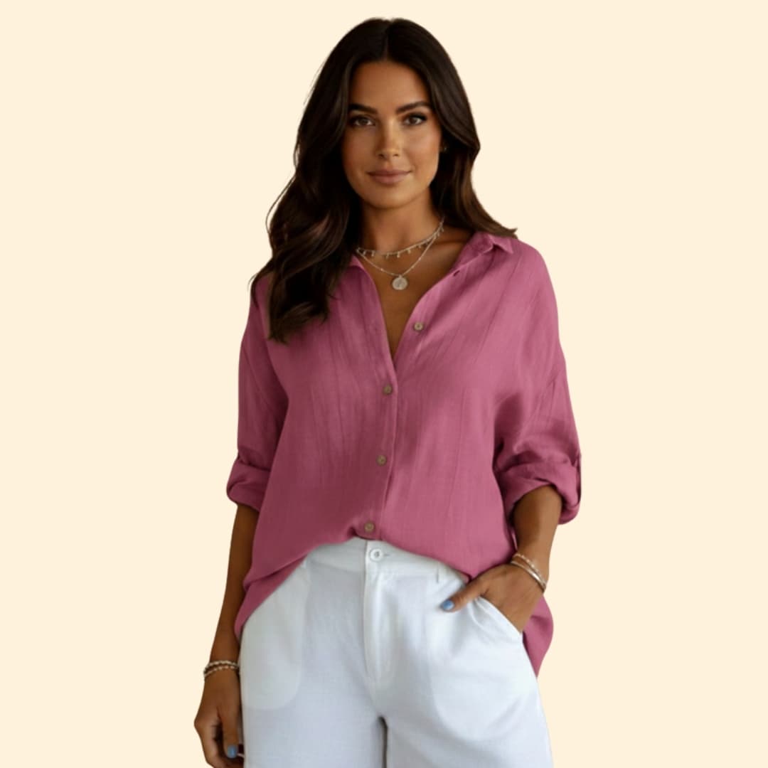 Women's Chic Casual Button Shirt