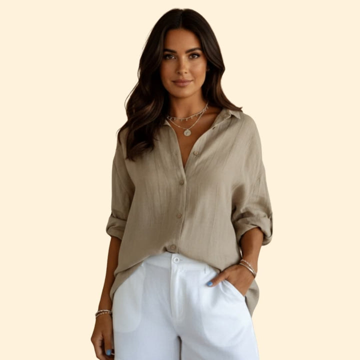 Women's Chic Casual Button Shirt