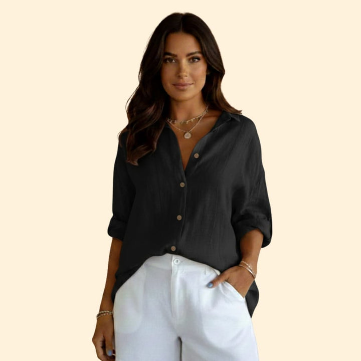 Women's Chic Casual Button Shirt