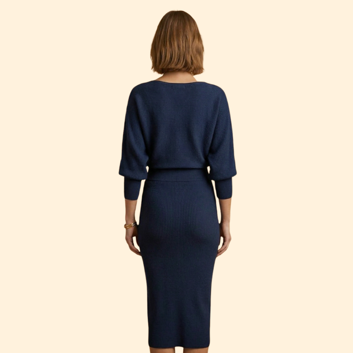 Women's Chic Cowl Neck Dress
