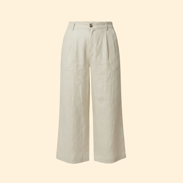 Women's Chic Cropped Trousers