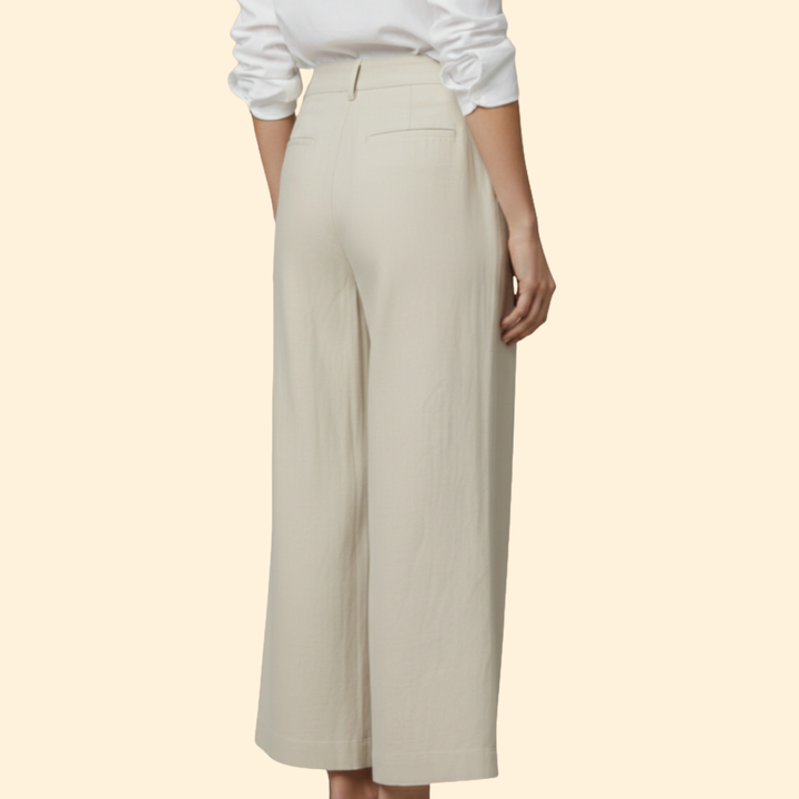 Women's Chic Cropped Trousers
