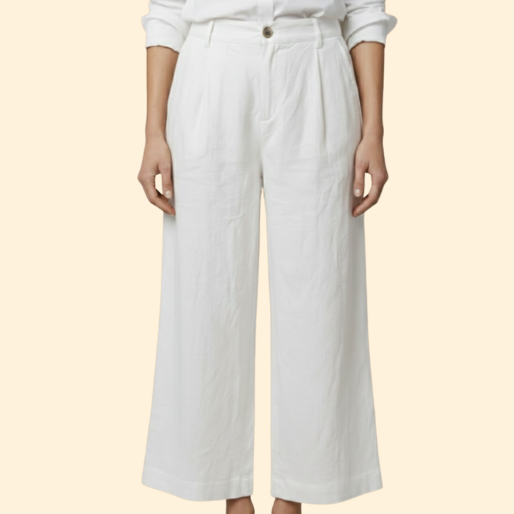 Women's Chic Cropped Trousers