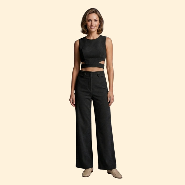 Women's Chic Cut-Out Set