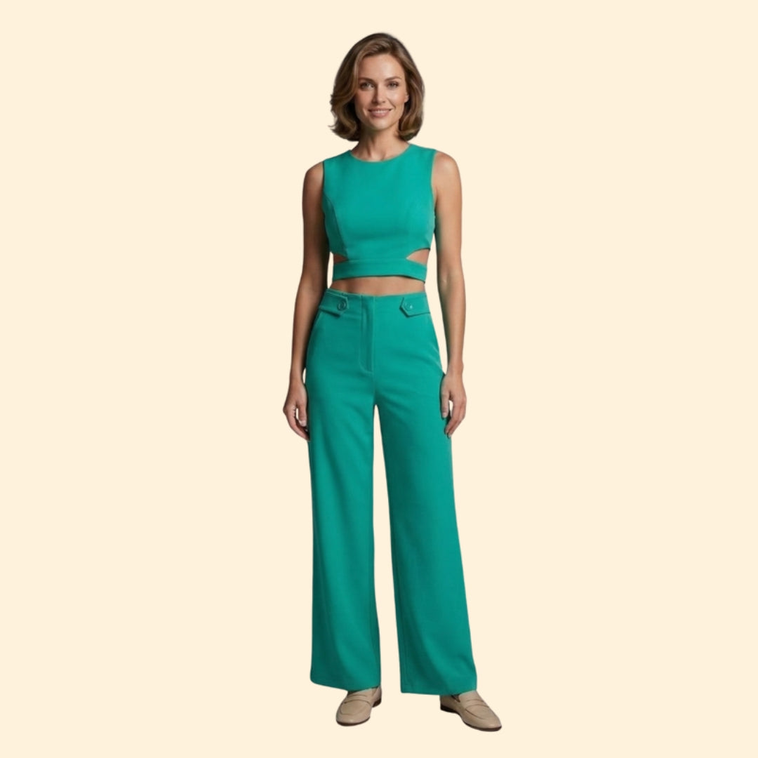 Women's Chic Cut-Out Set