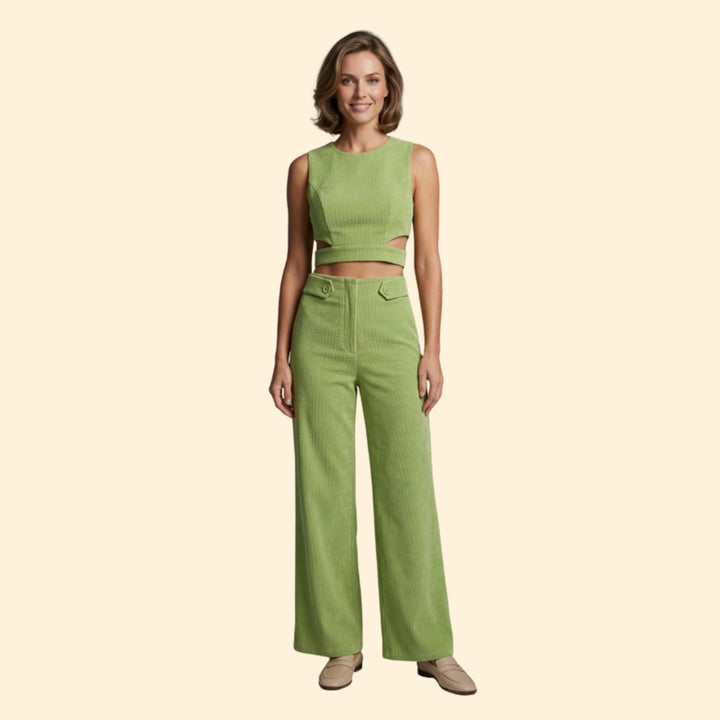 Women's Chic Cut-Out Set
